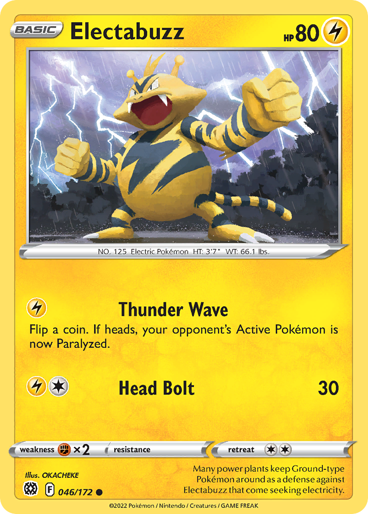 Electabuzz - 046/172 - EN Electabuzz - 046/172 - EN