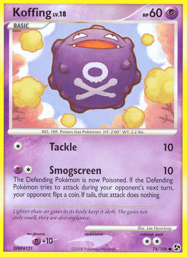 Koffing - 74/106 - Reverse Holo - EN Koffing - 74/106 - Reverse Holo - EN
