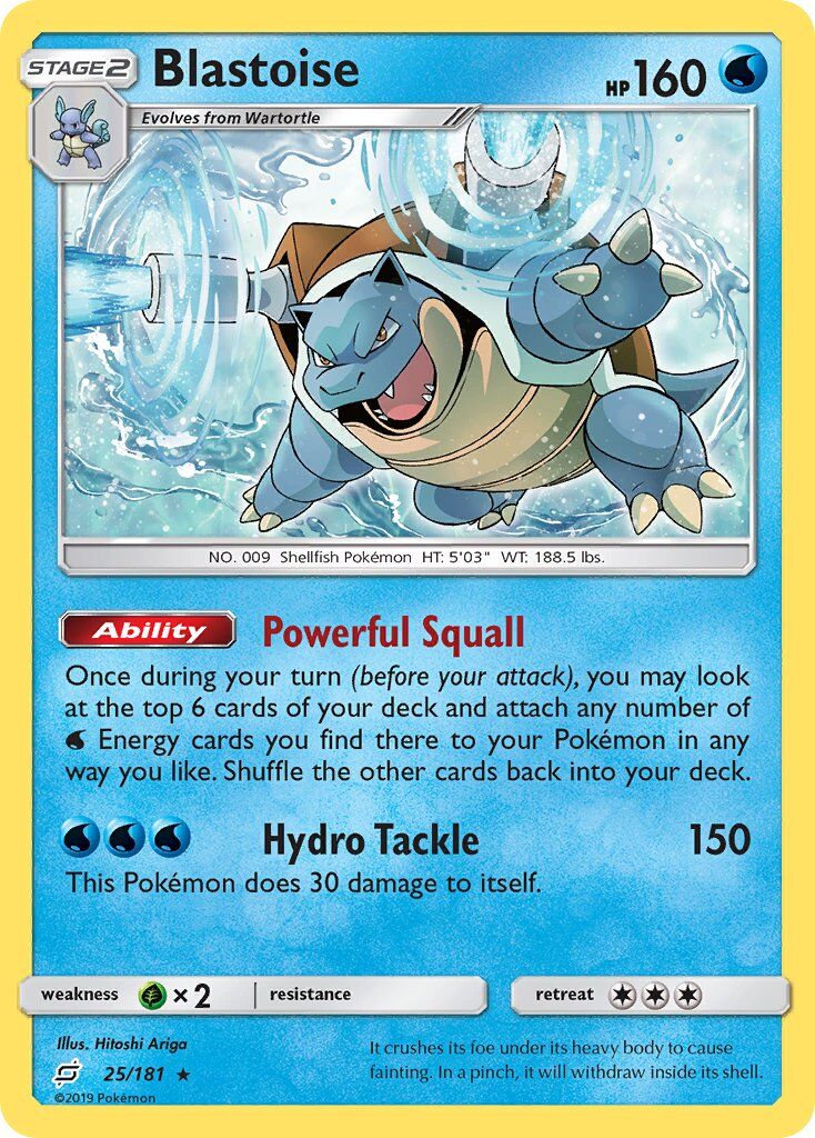 Blastoise - 25/181 - EN