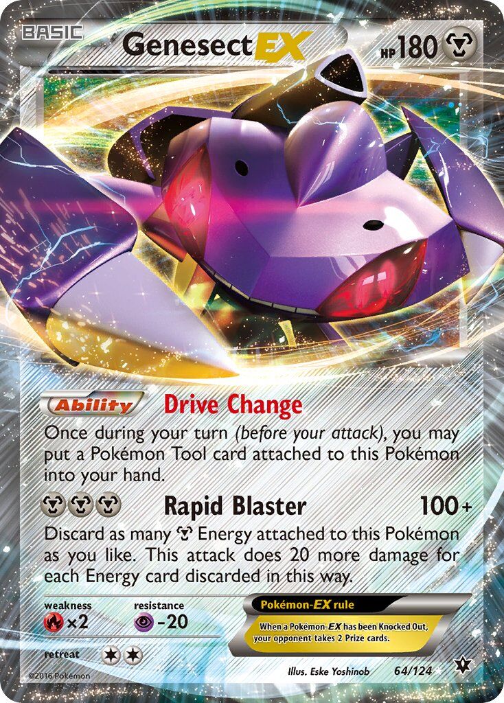 Genesect-EX - 64/124 - EN