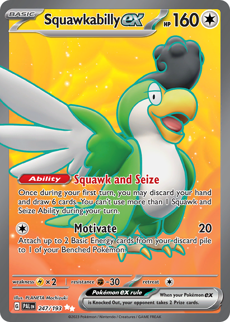 Squawkabilly ex - 247/193 - EN
