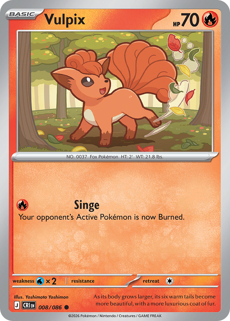 Vulpix - 008/086 - EN Vulpix - 008/086 - EN