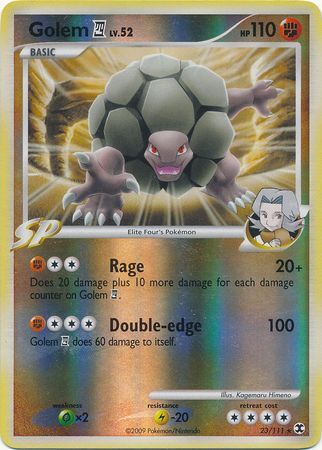 Golem E4 - 23/111 - Reverse Holo - EN Golem E4 - 23/111 - Reverse Holo - EN