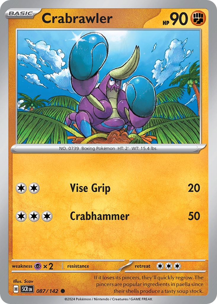 Crabrawler - 087/142 - EN Crabrawler - 087/142 - EN