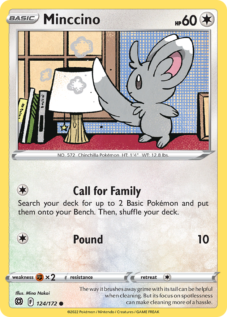 Minccino - 124/172 - EN Minccino - 124/172 - EN