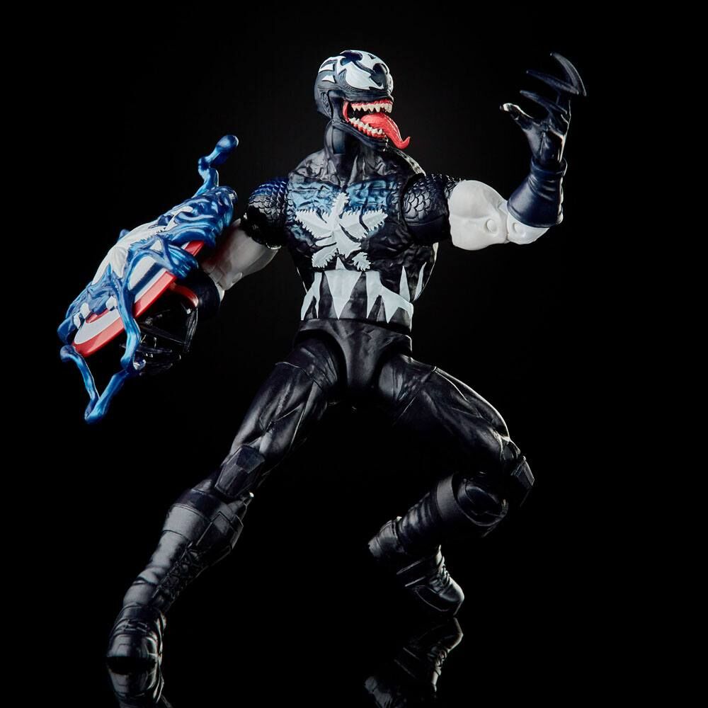 Spider-Man: Maximum Venom Marvel Legends Series Actionfigur Venomized Captain America 15 cm