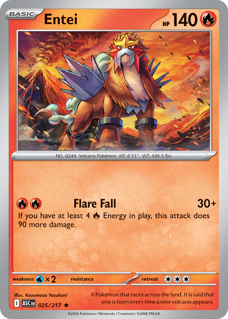 Entei - 025/217 - EN Entei - 025/217 - EN