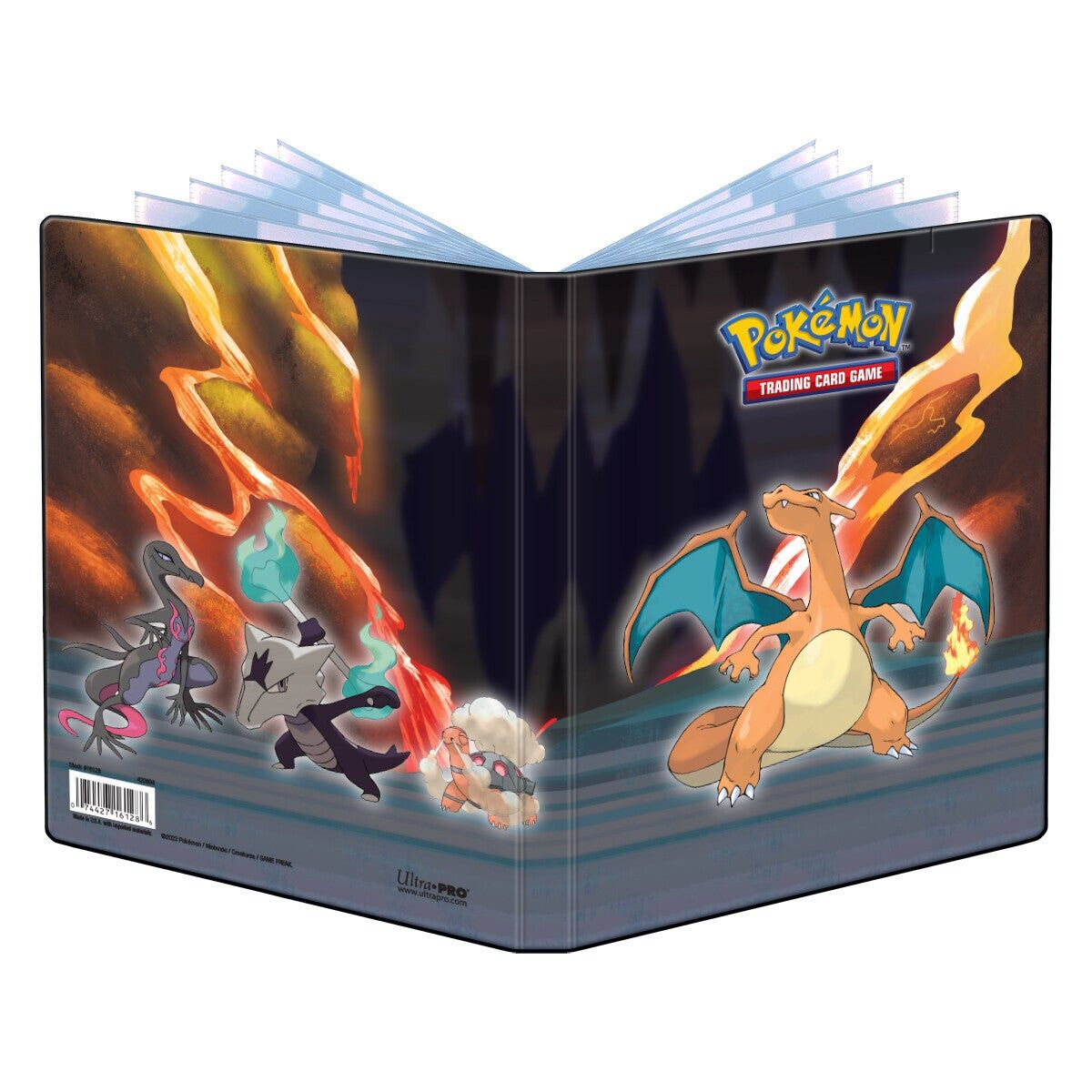 Pokémon Gallery Series Scorcing Summit Glurak 9-Pocket - Ultra PRO Ordner