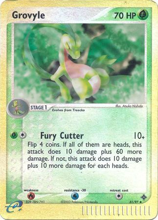Grovyle - 31/97 - Reverse Holo - EN