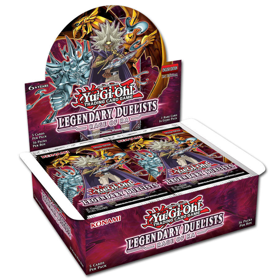 Legendary Duelist Rage of Ra Booster Display 1. Auflage - Yu-Gi-Oh! - DE