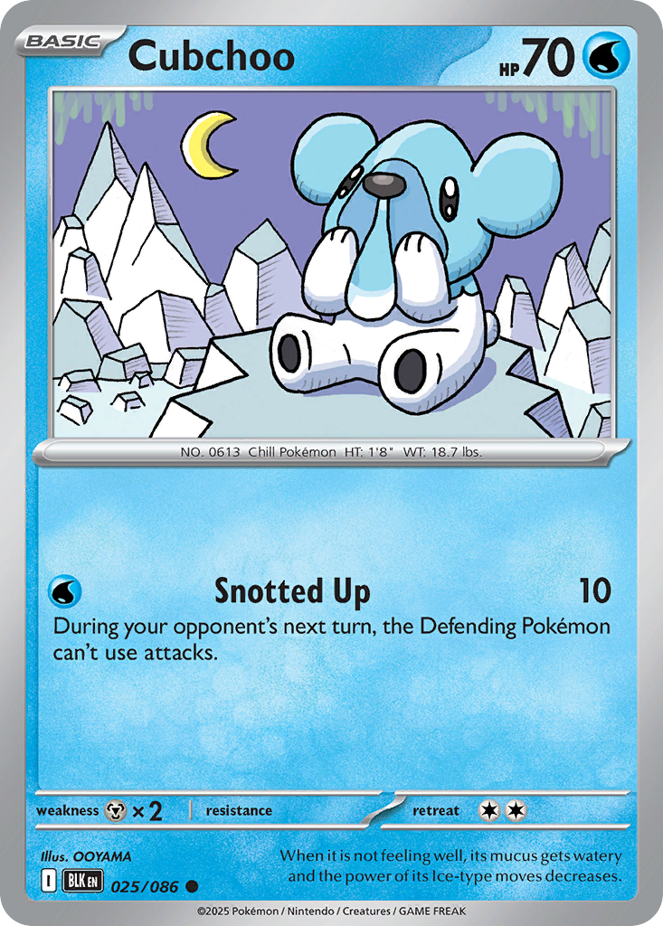 Cubchoo - 025/086 - EN