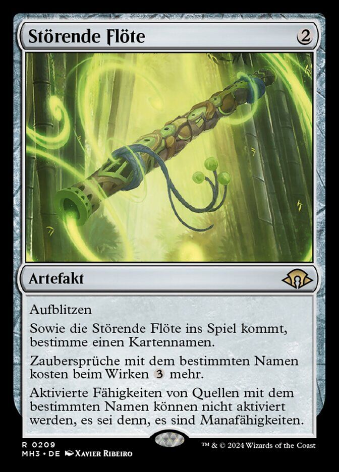 Disruptor Flute - MH3 209 - Normal - DE - NM