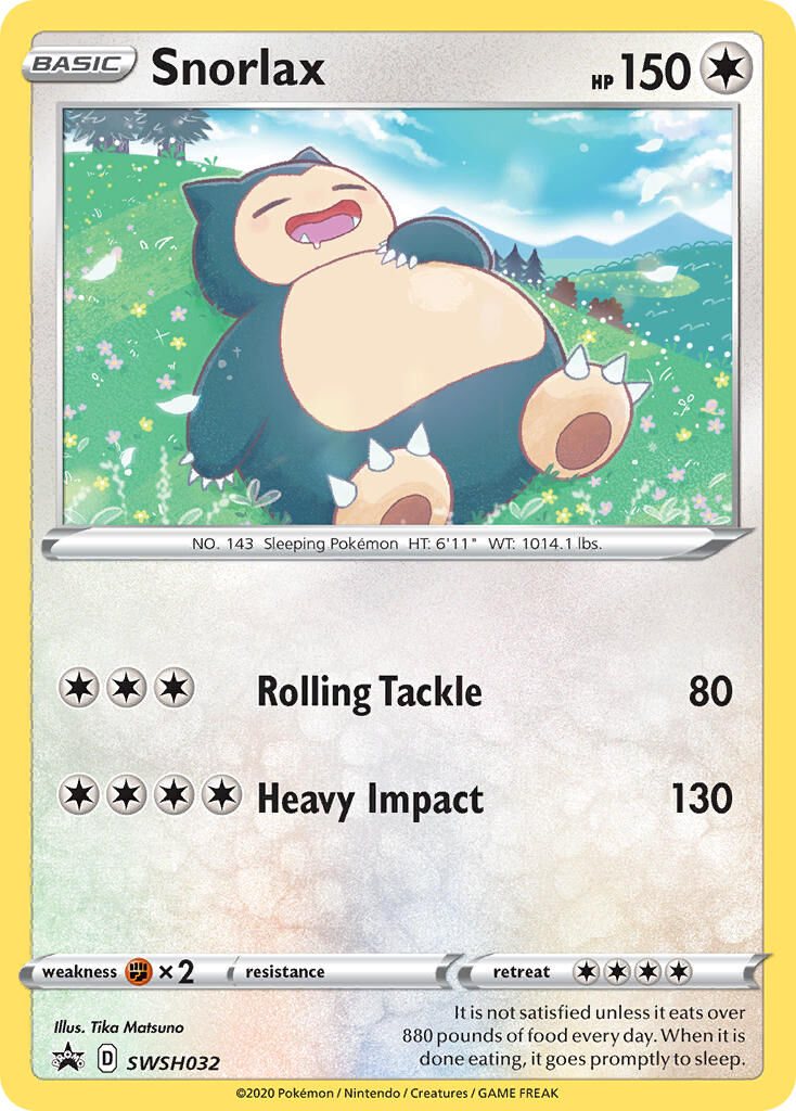 Snorlax - SWSH032/306 - EN Snorlax - SWSH032/306 - EN