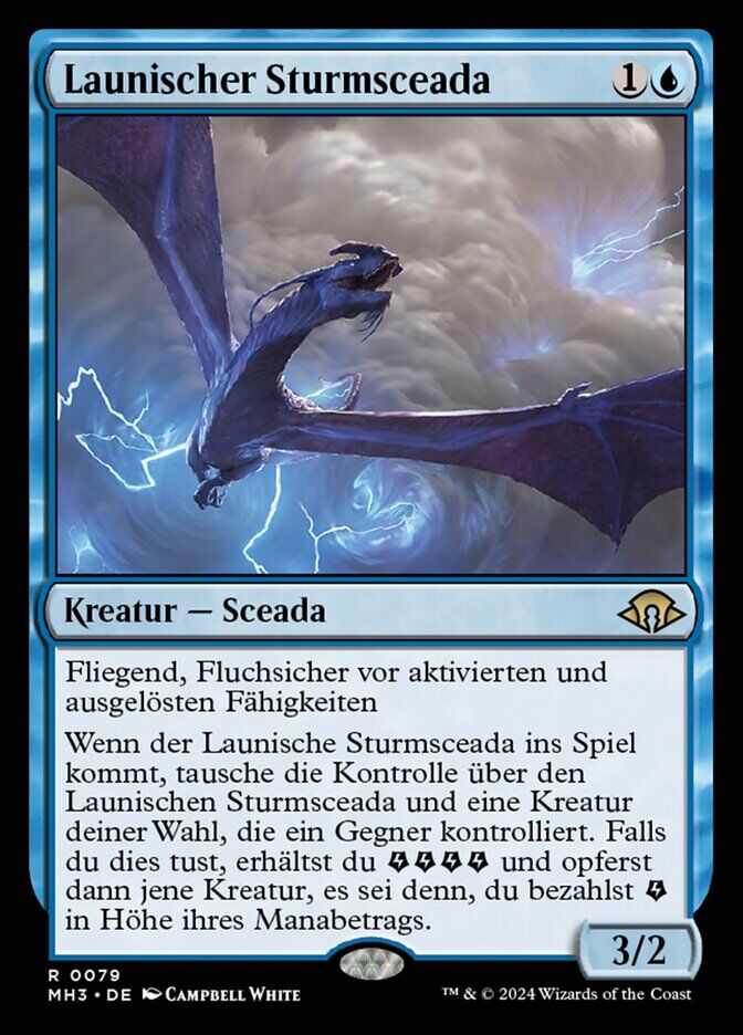 Volatile Stormdrake - MH3 79 - Normal - DE - NM
