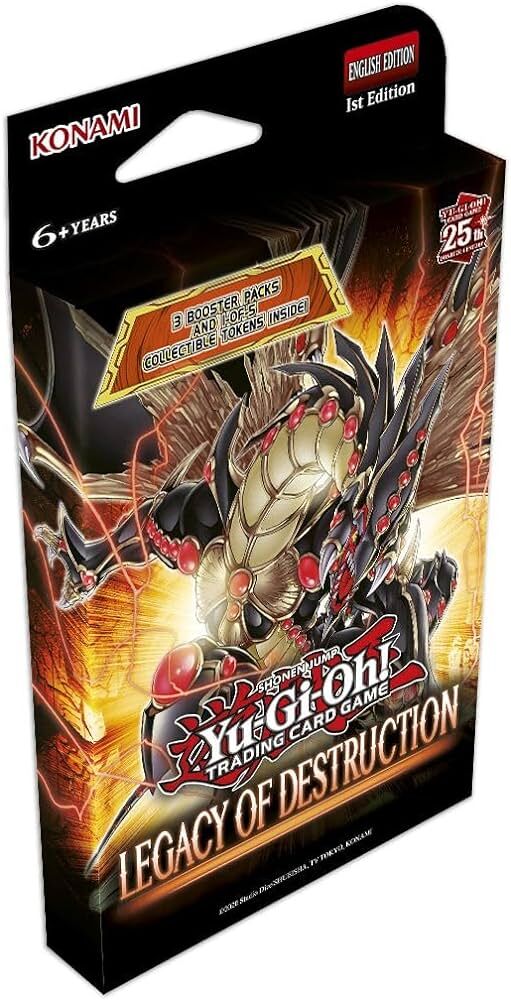 Legacy of Destruction Tuckbox 3er Pack Booster - 1. Auflage - Yu-Gi-Oh! - EN Legacy of Destruction Tuckbox 3er Pack Booster - 1. Auflage - Yu-Gi-Oh! - EN