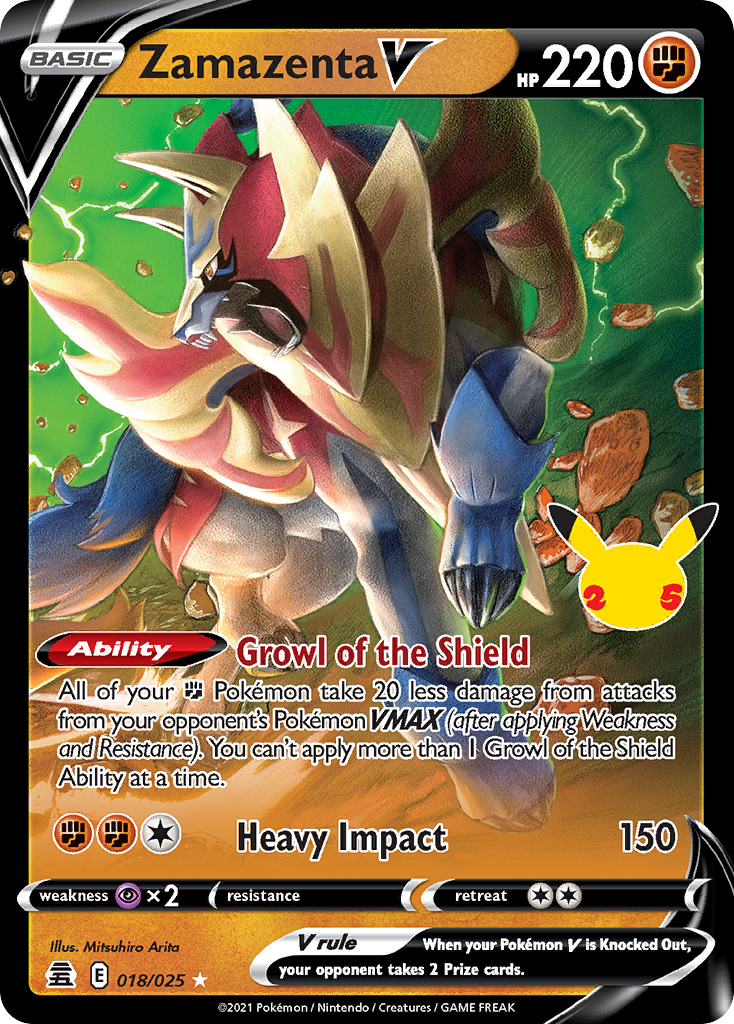 Zamazenta V - 018/25 - EN Zamazenta V - 018/25 - EN