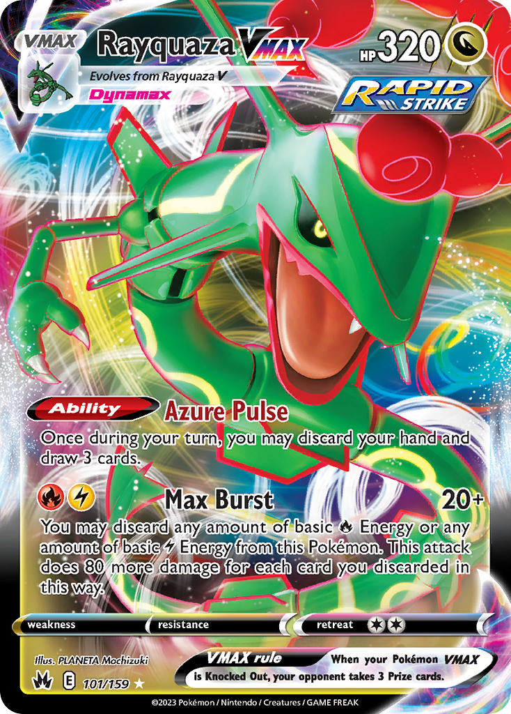 Rayquaza VMAX - 101/159 - EN Rayquaza VMAX - 101/159 - EN