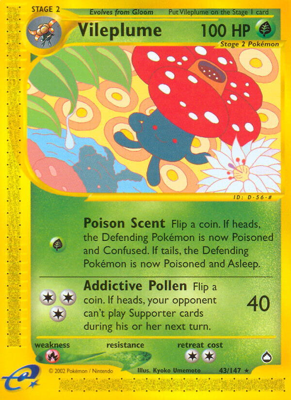 Vileplume - 43/147 - EN