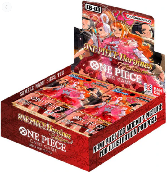 Heroines Edition Booster Display EB-03 (24) - One Piece Card Game - EN Heroines Edition Booster Display EB-03 (24) - One Piece Card Game - EN