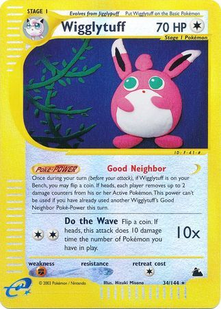 Wigglytuff - 34/144 - Reverse Holo - EN