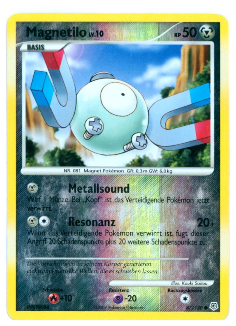 magnetilo-87-130-pokemon-tcg-near-mint-de Magnetilo - 87/130 - Pokémon TCG - Lightly Played - DE