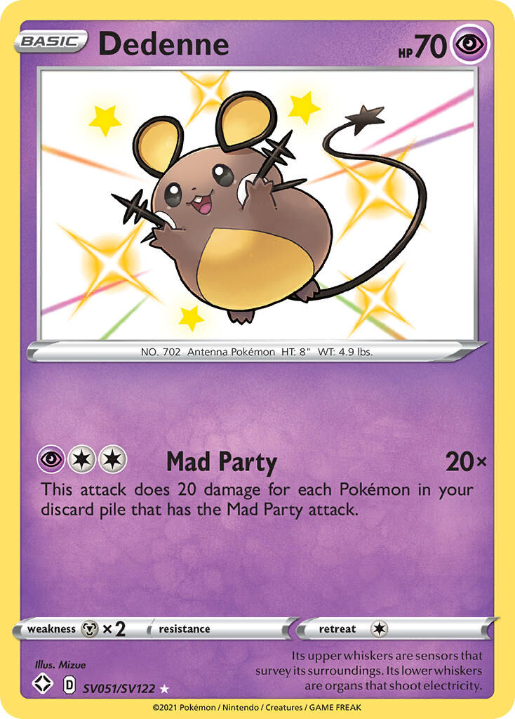 Dedenne - SV051/SV122 - EN