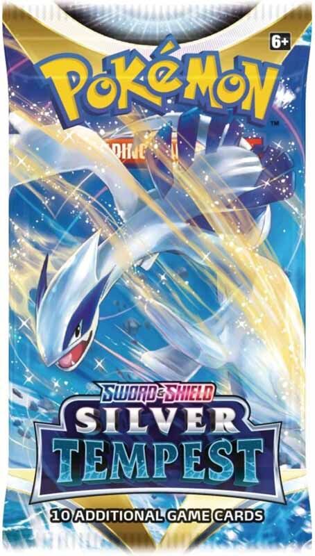 Pokémon Sword & Shield Silver Tempest Booster Pack - EN