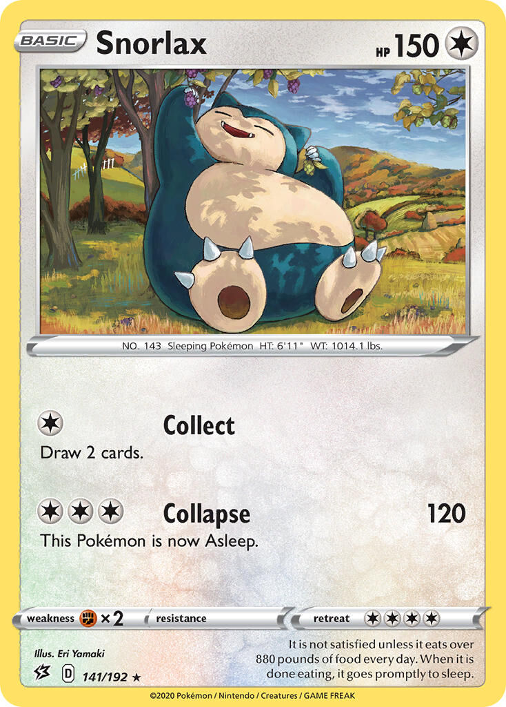 Snorlax - 141/192 - EN Snorlax - 141/192 - EN