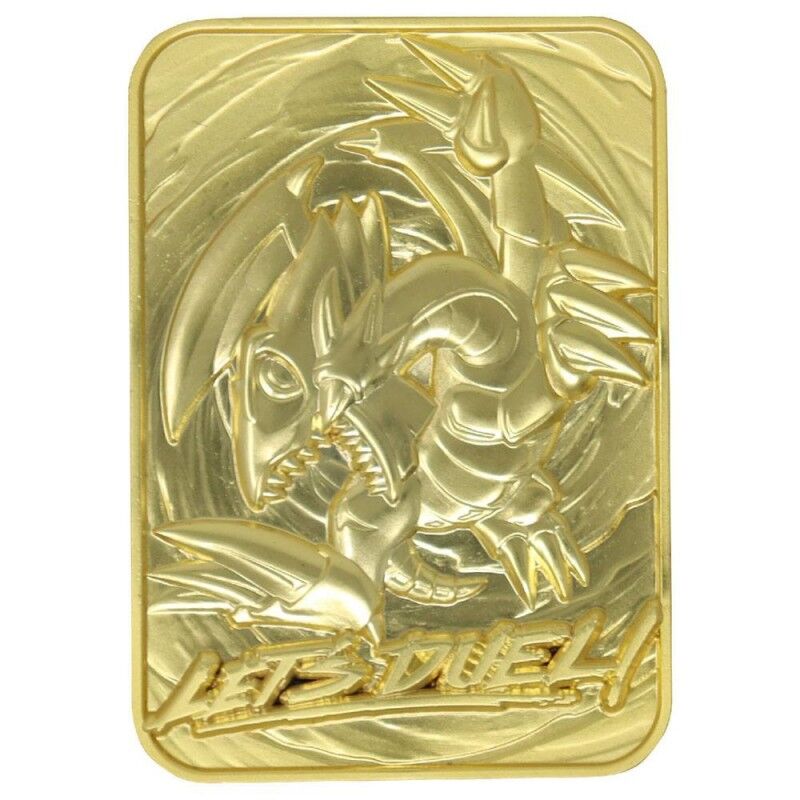 Yu-Gi-Oh! Blue Eyes Toon Dragon 24k Gold Plated Limited Edition Card