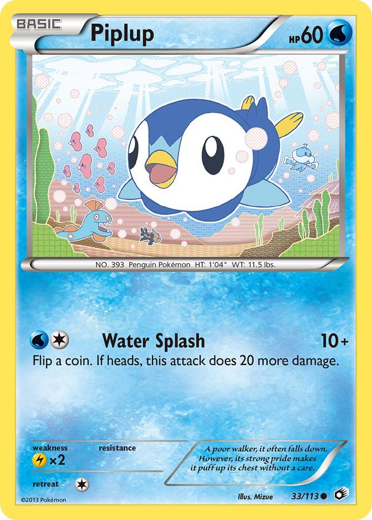 Piplup - 33/113 - EN