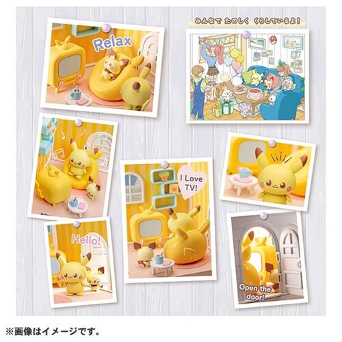 PokePeace House - Pikachu & Pichu in the Living Room