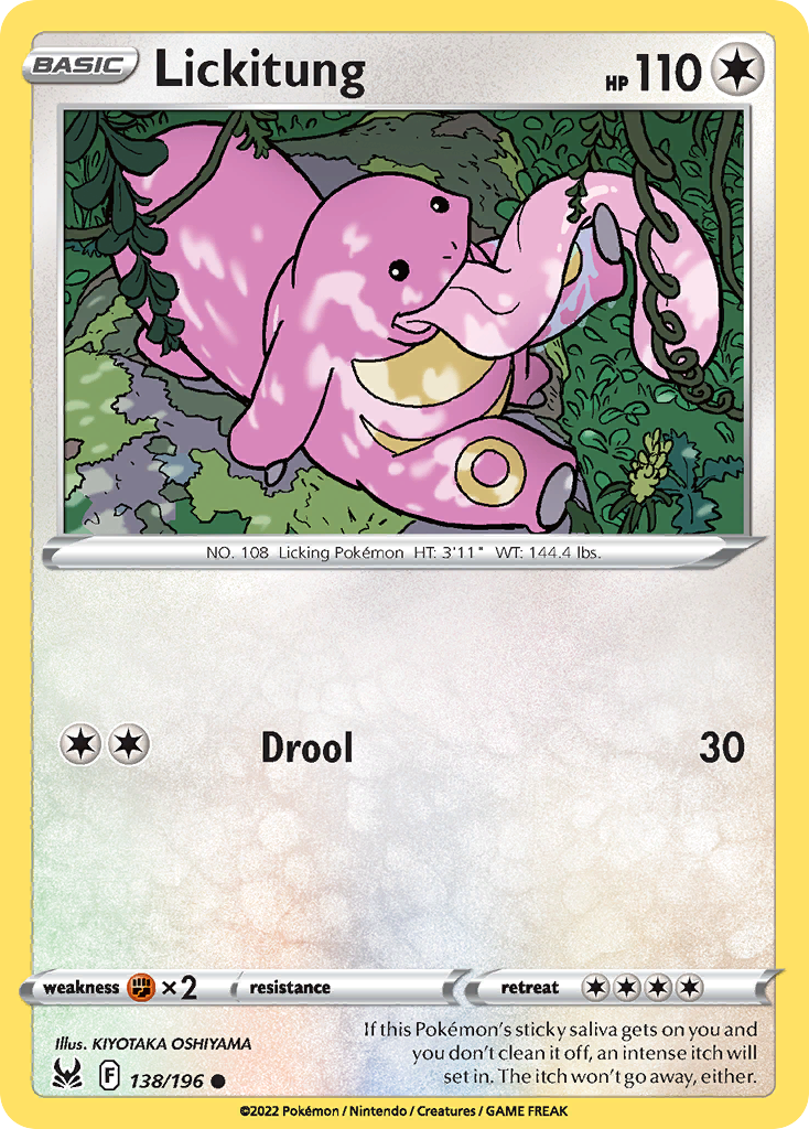 Lickitung - 138/217 - EN Lickitung - 138/217 - EN