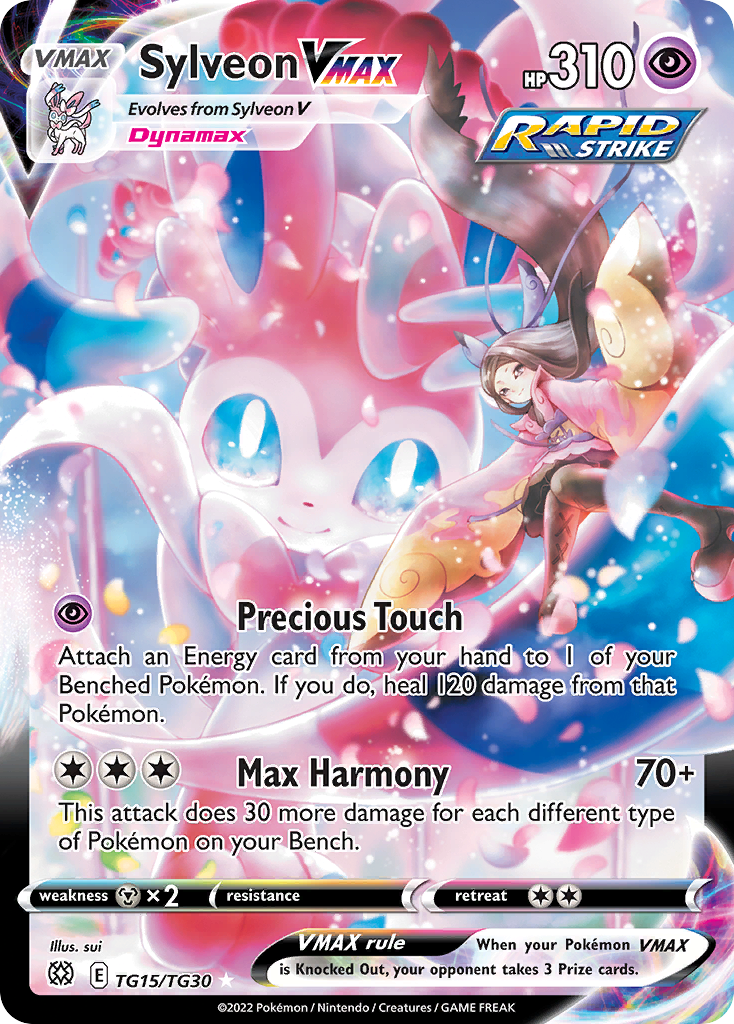 Sylveon VMAX - TG15/TG30 - EN Sylveon VMAX - TG15/TG30 - EN