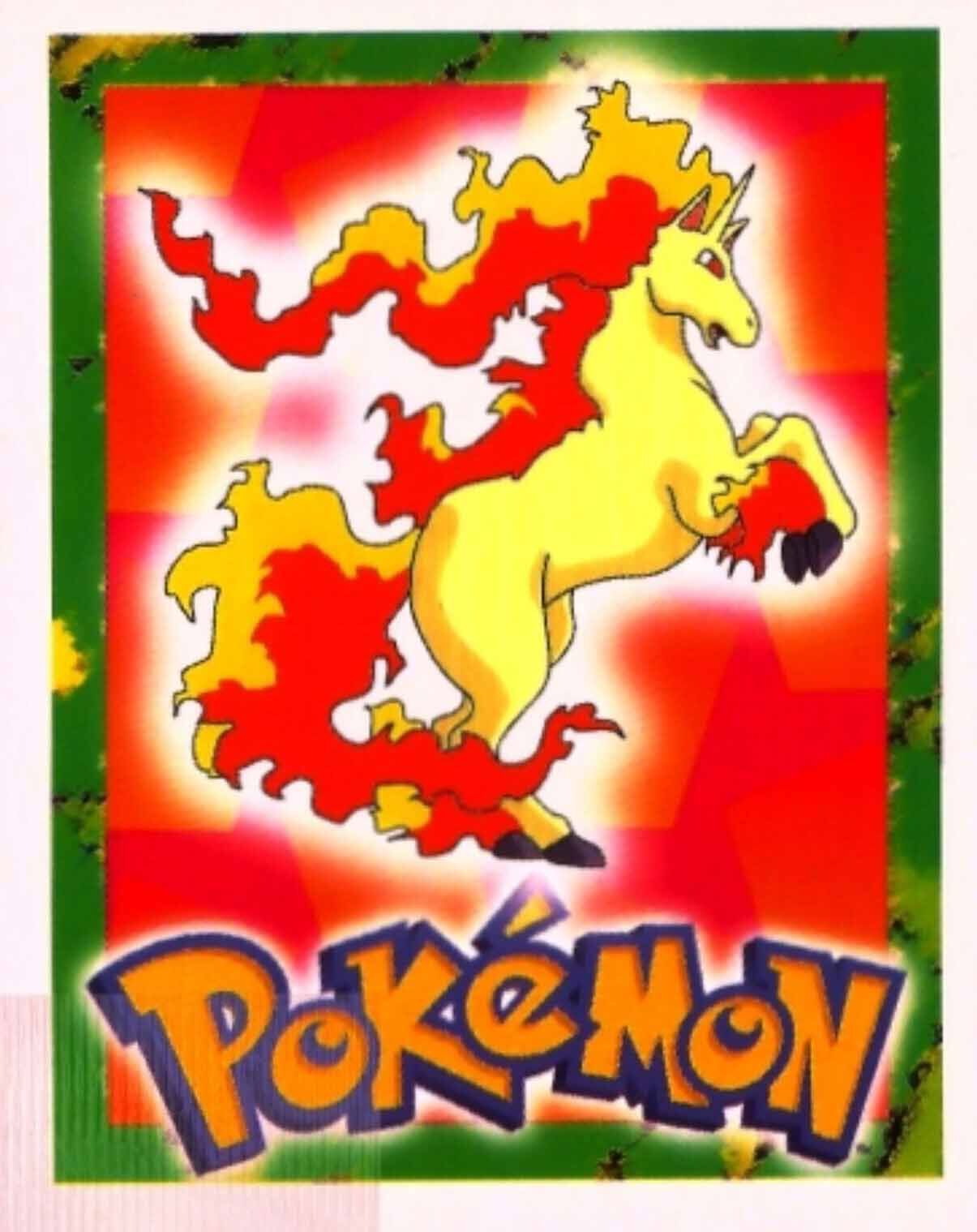 Rapidash - 78 - Merlin Sticker Series 1