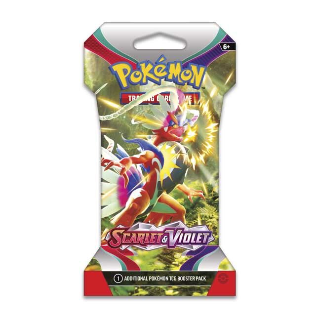 Pokémon TCG: Scarlet & Violet Sleeved Booster Pack (10 Cards) - EN