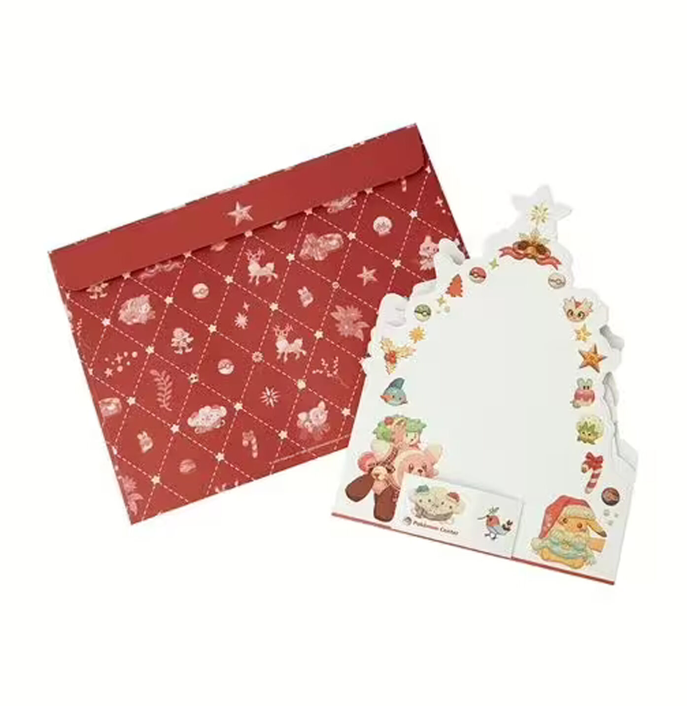 Greeting Card Pokemon Heartwarming Christmas