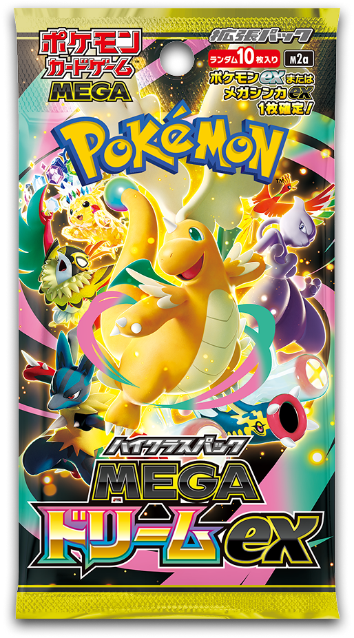 Pokémon Mega Dream ex (m2a) Booster Pack - JPN Pokémon Mega Dream ex (m2a) Booster Pack - JPN
