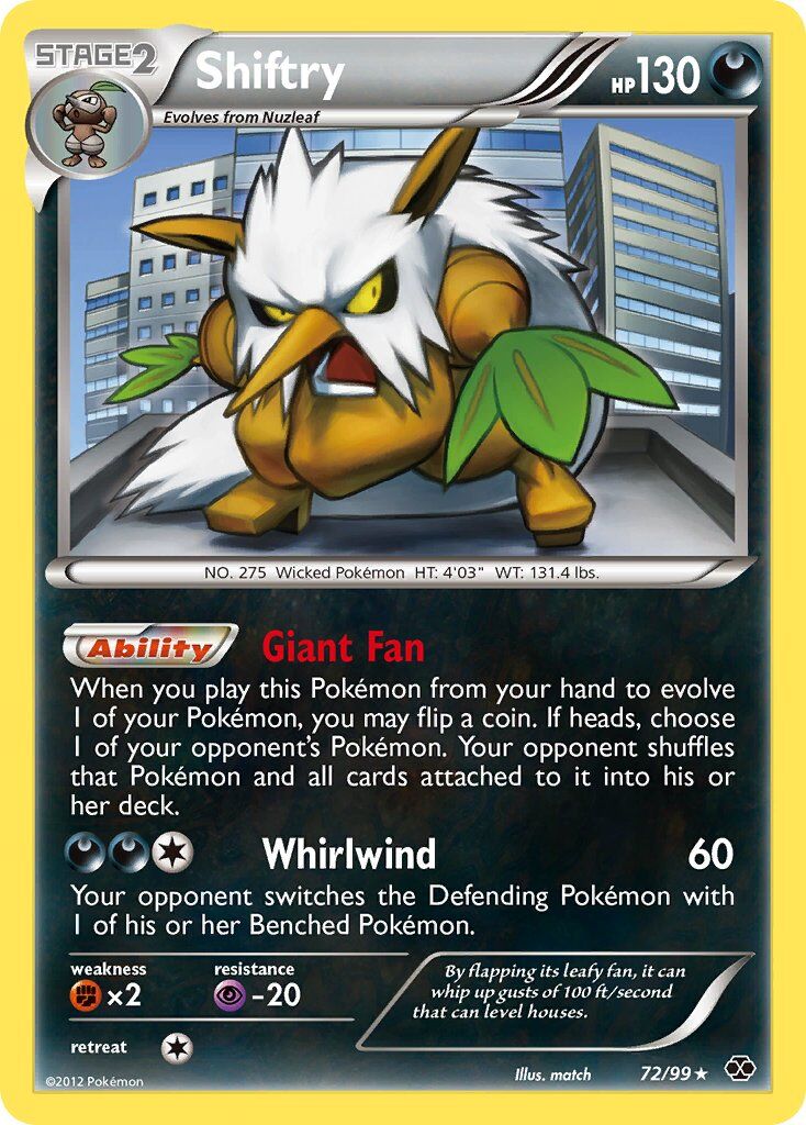 Shiftry - 72/99 - EN