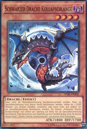 Schwarzer Drache Kollapschlange - Yu-Gi-Oh!