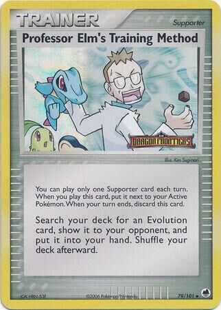 Professor Elm’s Training Method - 79/101 - Reverse Holo - EN