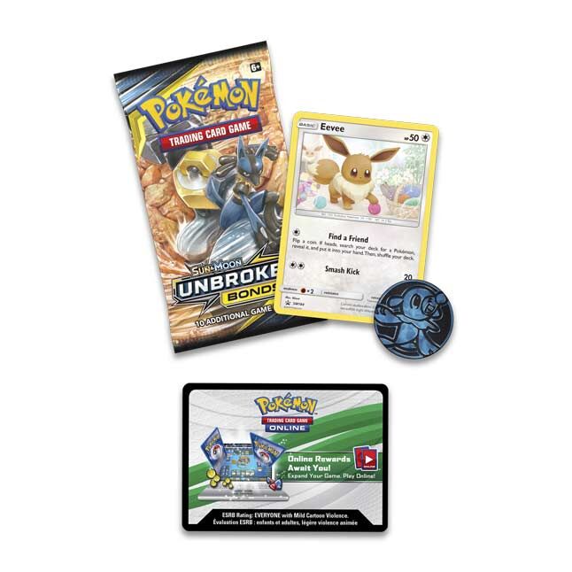 Unbroken Bonds Eevee Checklane Blister - EN