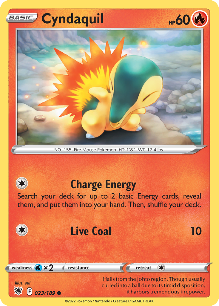 Cyndaquil - 023/189 - EN Cyndaquil - 023/189 - EN