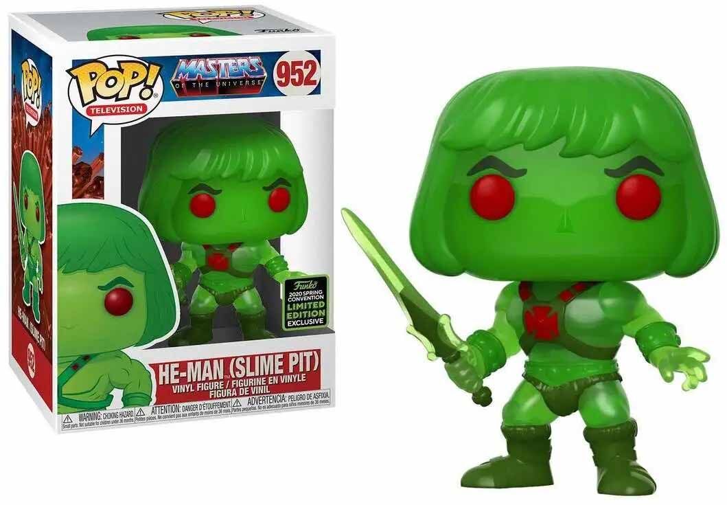 Funko Masters of the Universe POP! Television He-Man Exclusive Vinyl Figure #952 [Slime Pit]