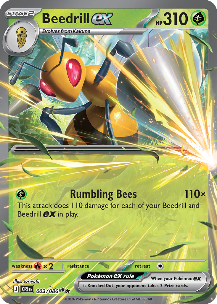 Beedrill ex - 003/086 - EN Beedrill ex - 003/086 - EN