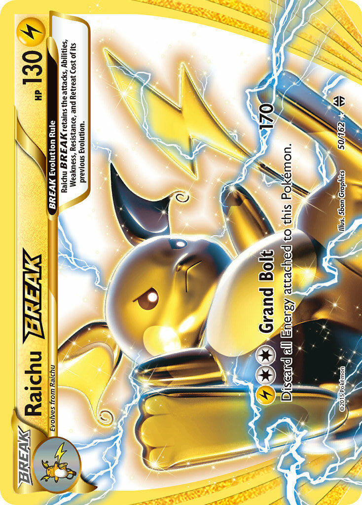 Raichu BREAK - 50/162 - EN Raichu BREAK - 50/162 - EN