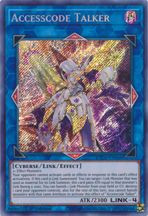 Accesscode Talker - ETCO-EN046 - Secret Rare - 1. Auflage
