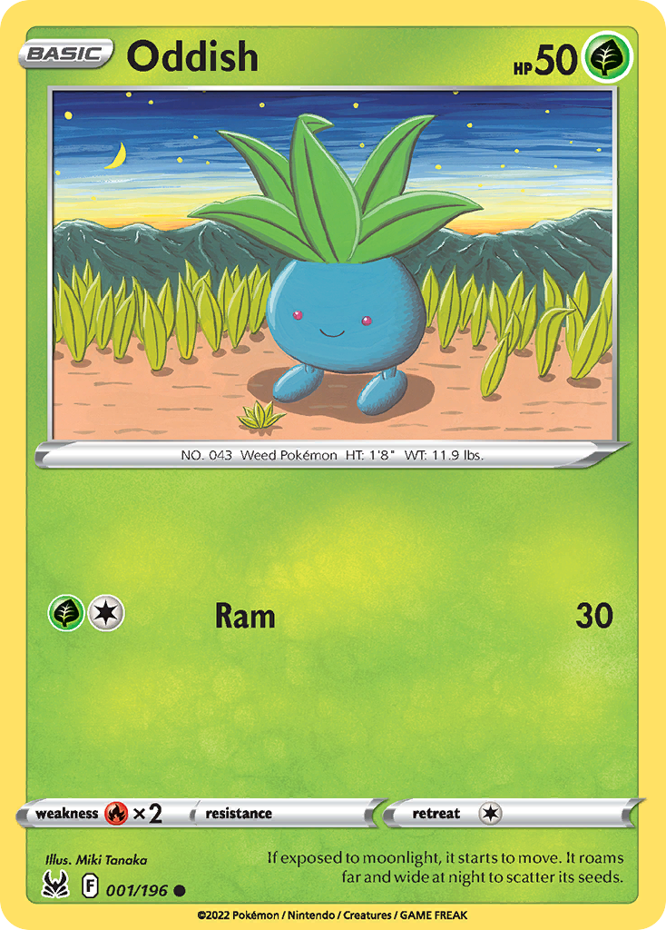 Oddish - 001/217 - EN Oddish - 001/217 - EN
