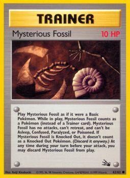 Mysterious Fossil - 62/62 - Unlimited - EN