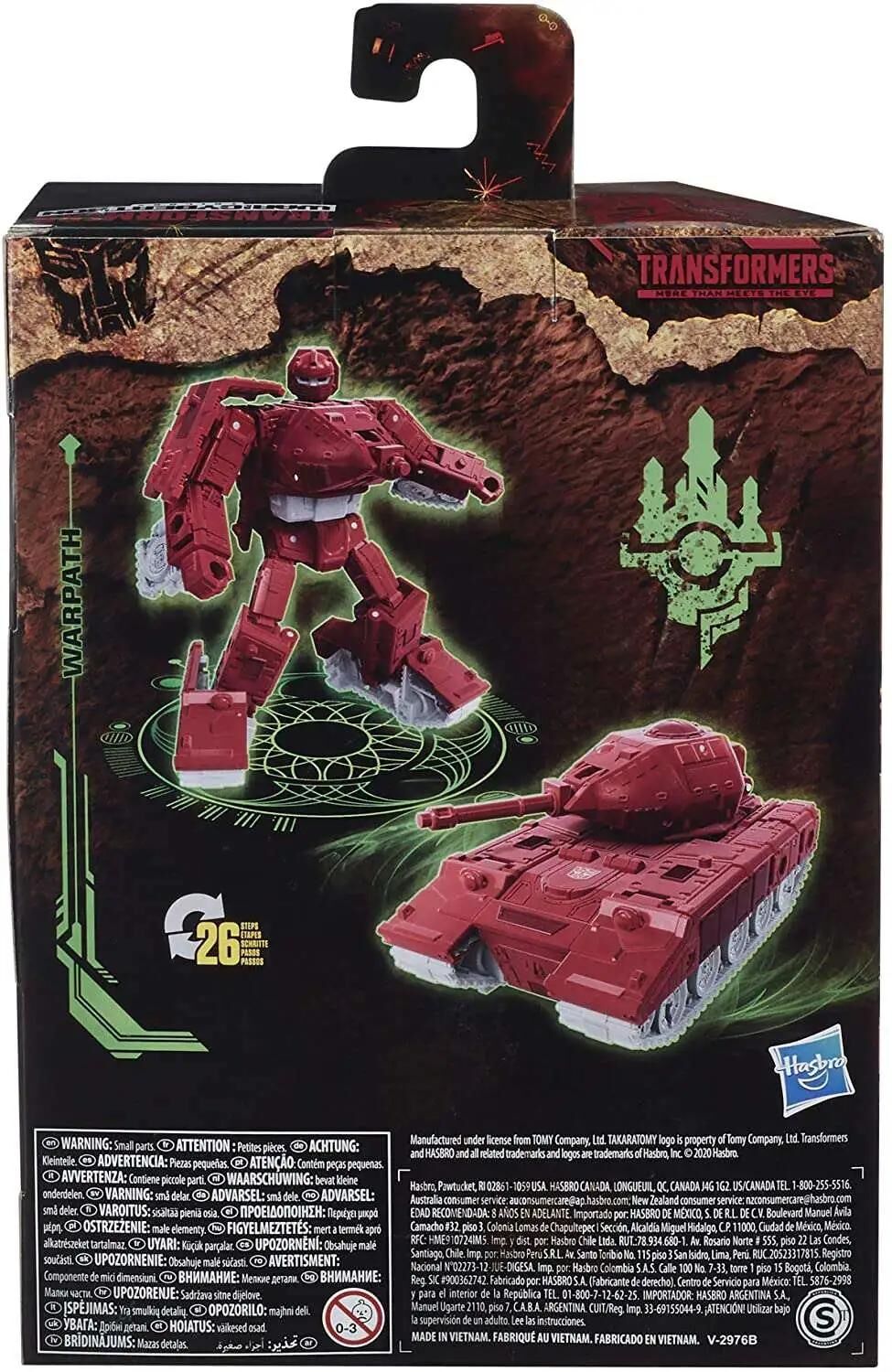 Transformers Generations Kingdom: War for Cybertron Warpath Deluxe Action Figure WFC-K6
