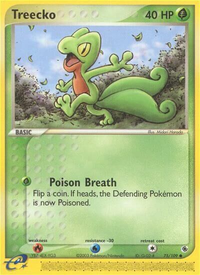 Treecko - 75/109 - EN